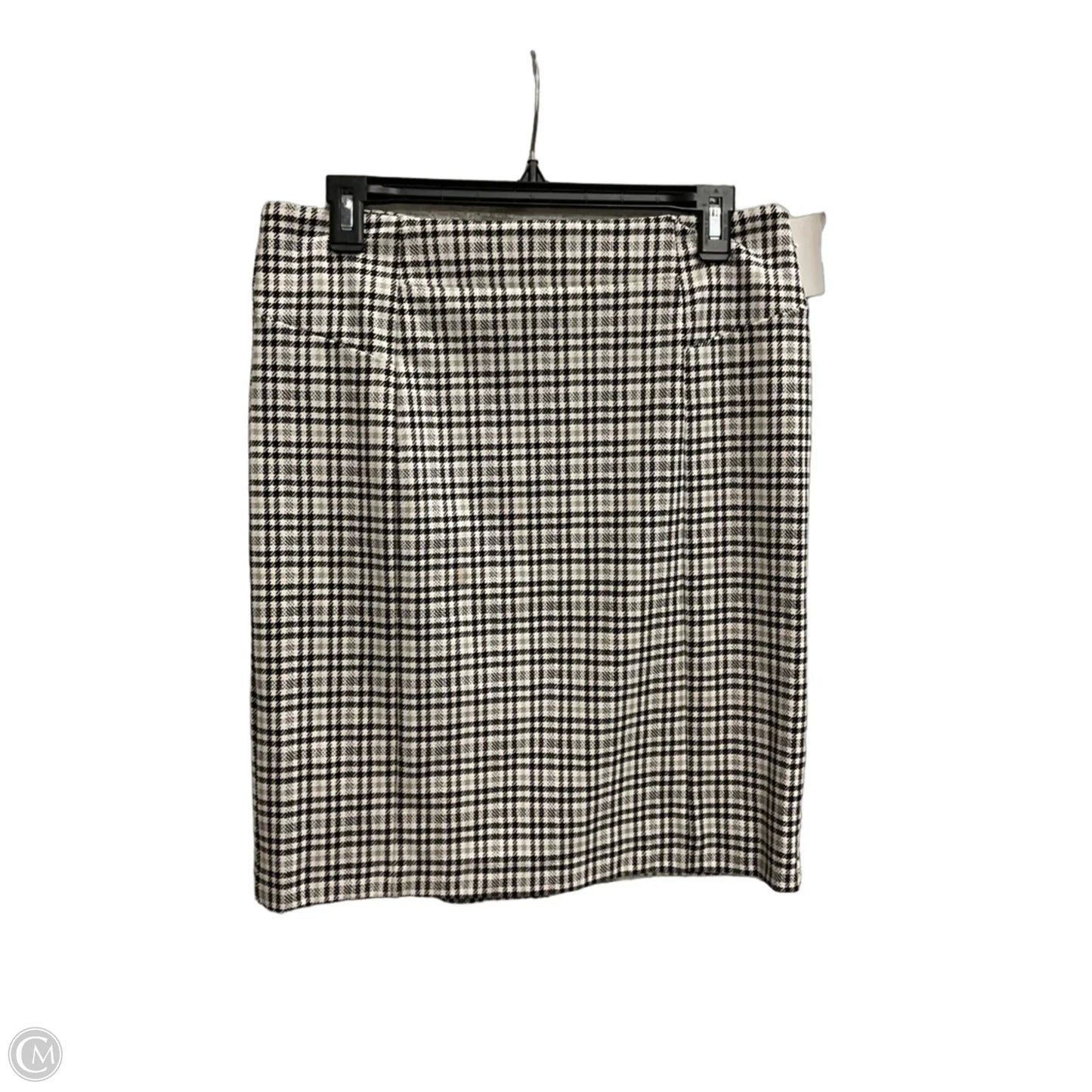 Skirt Midi By Michael By Michael Kors In Black & White, Size: 8