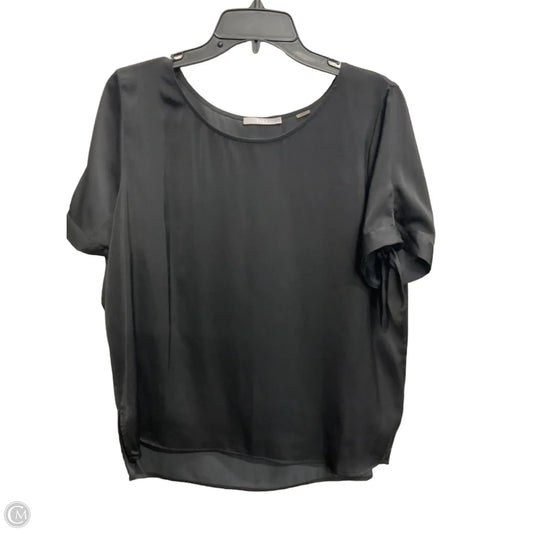Blouse Short Sleeve By Tart In Black, Size: L