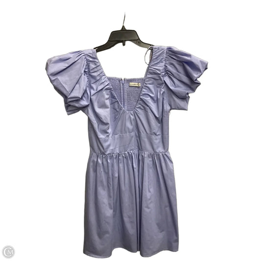 Dress Casual Midi By Abercrombie And Fitch In Purple, Size: M