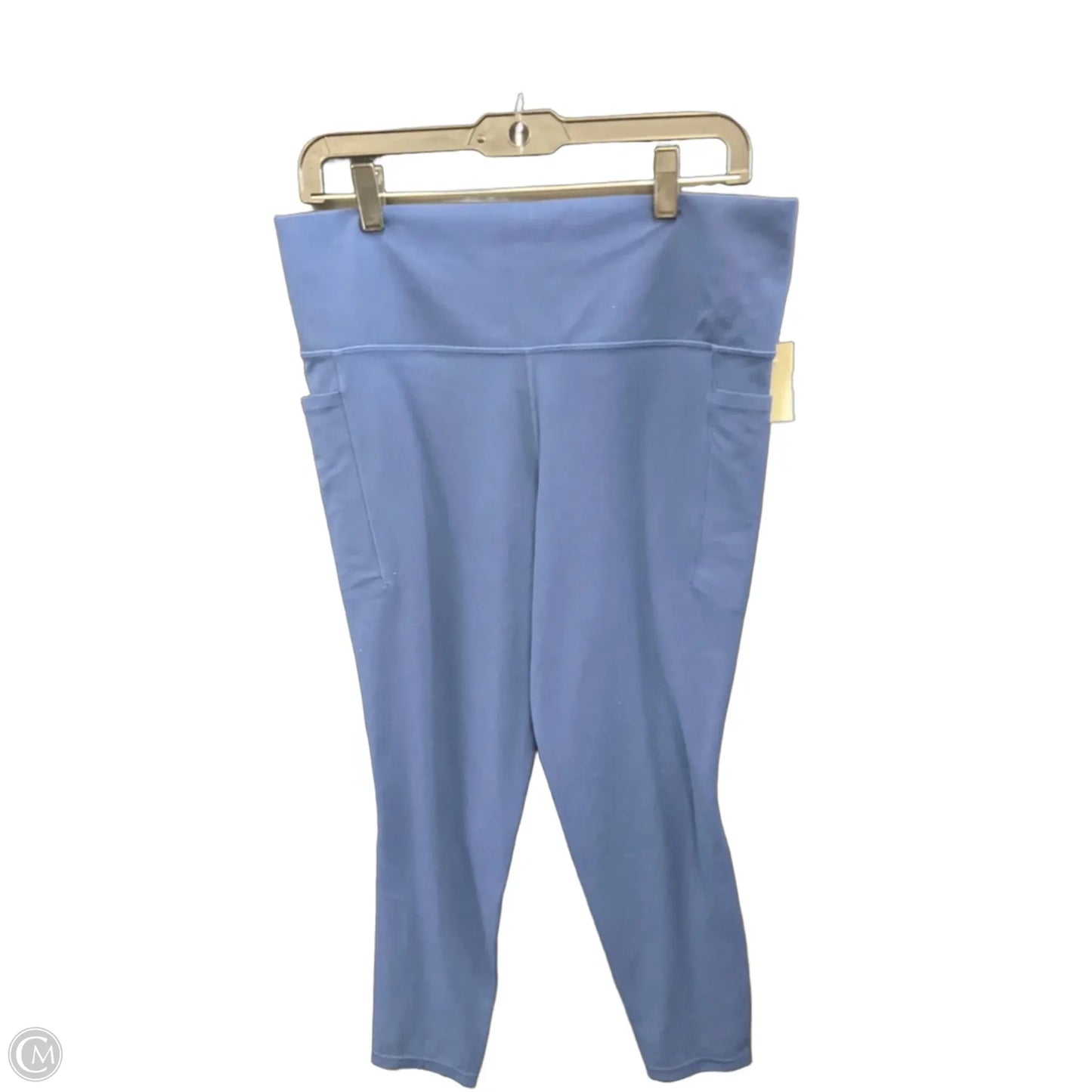Athletic Leggings By Athleta In Blue, Size: Xl