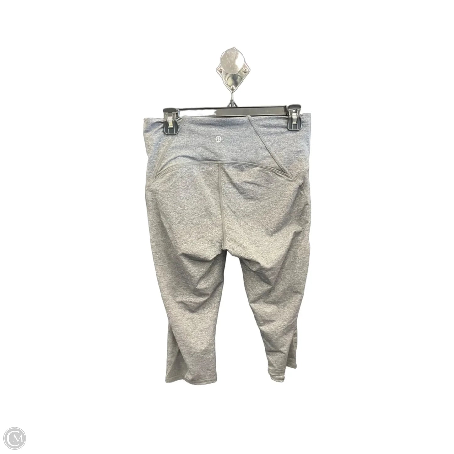 Athletic Leggings By Lululemon In Grey, Size: M
