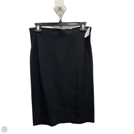 Skirt Midi By Ann Taylor In Black, Size: 4