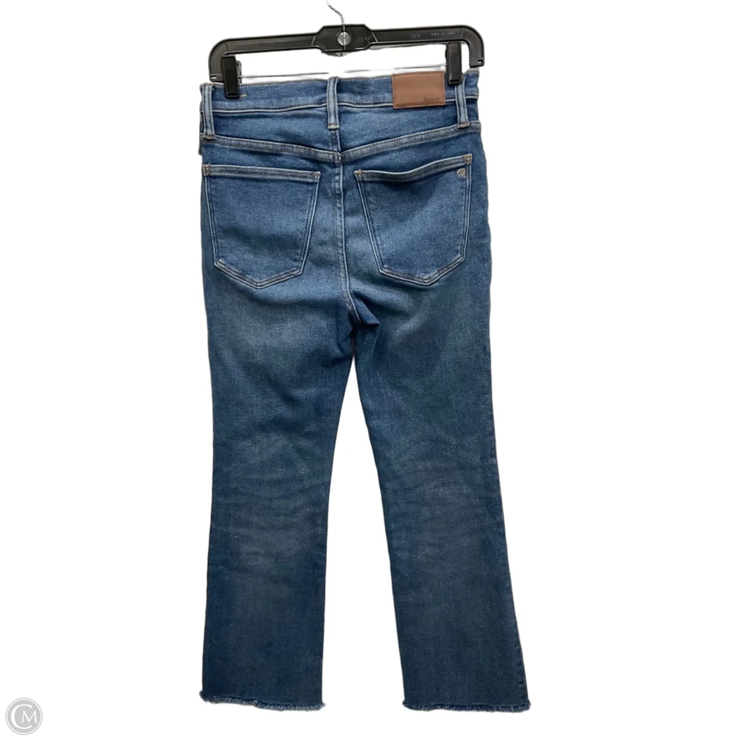 Jeans Boot Cut By Madewell In Blue Denim, Size: 4