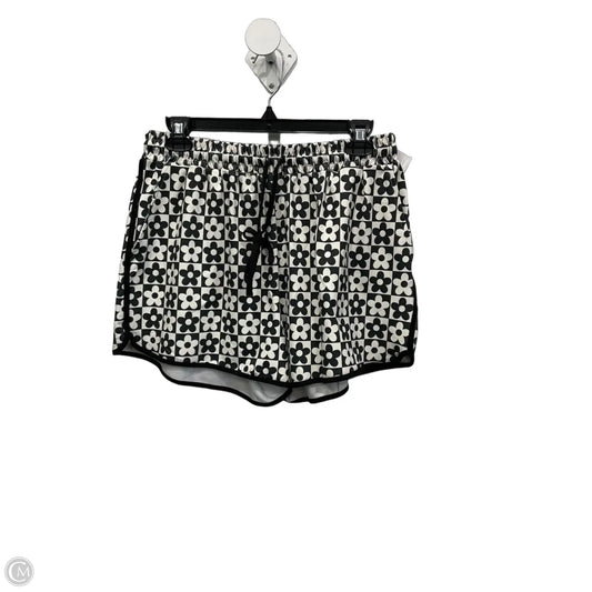Shorts By Jess Lea In Black & Cream, Size: 16