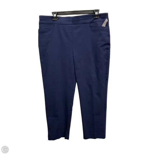 Capris By Chicos In Navy, Size: 12