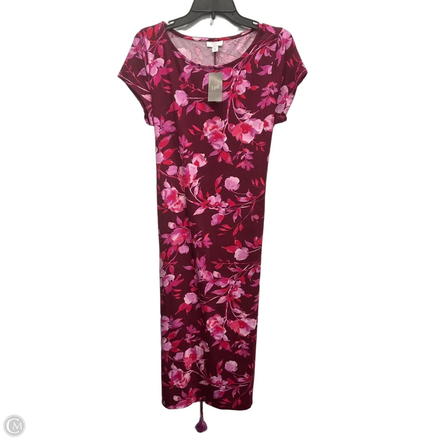 Dress Casual Midi By J. Jill In Floral Print, Size: Mp