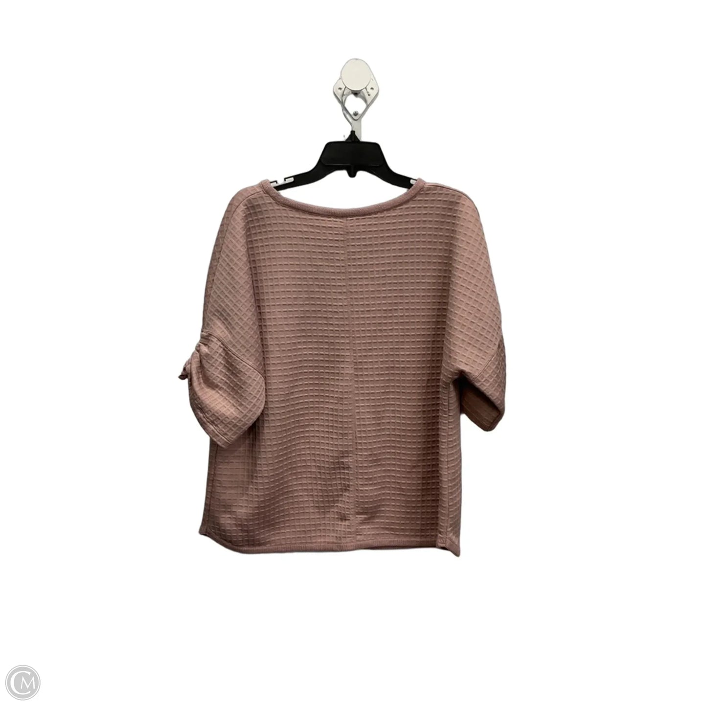 Top Short Sleeve By Max Studio In Pink, Size: Xl