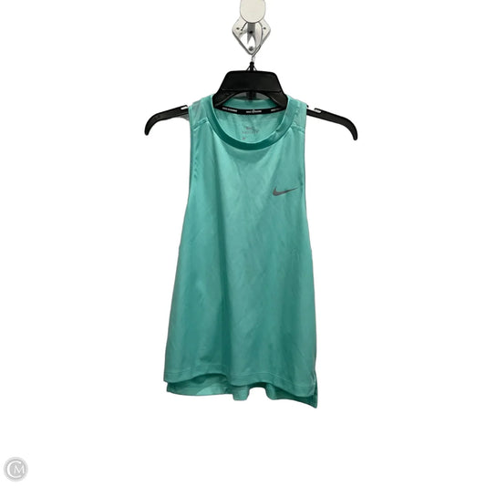 Athletic Tank Top By Nike Apparel In Blue, Size: S