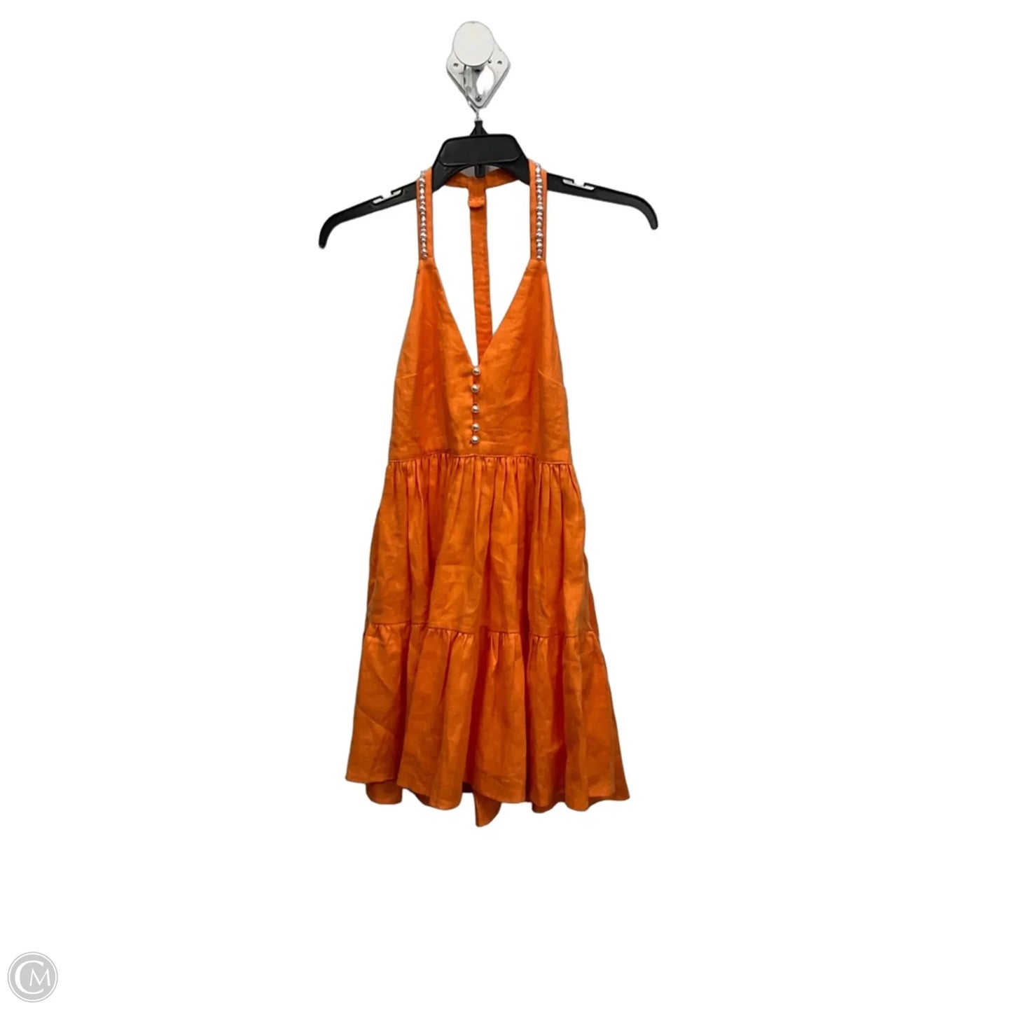 Dress Casual Short By Clothes Mentor In Orange, Size: S