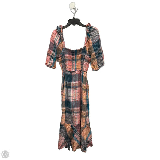 Dress Casual Maxi By Vineyard Vines In Multi-colored, Size: M
