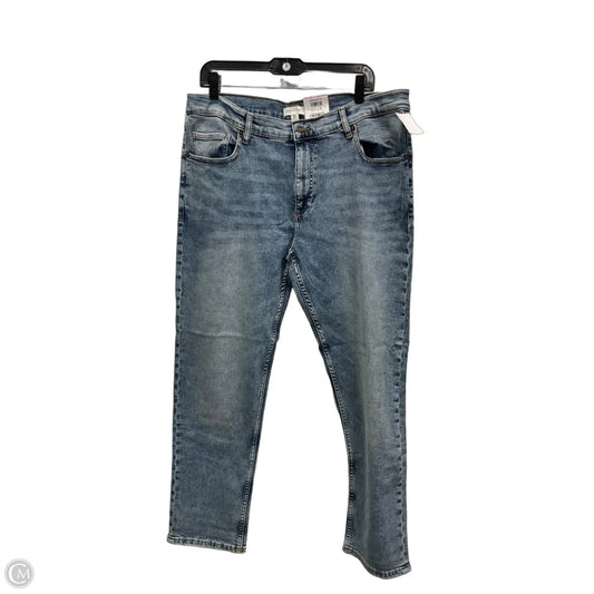 Jeans Straight By Clothes Mentor In Blue Denim, Size: 16