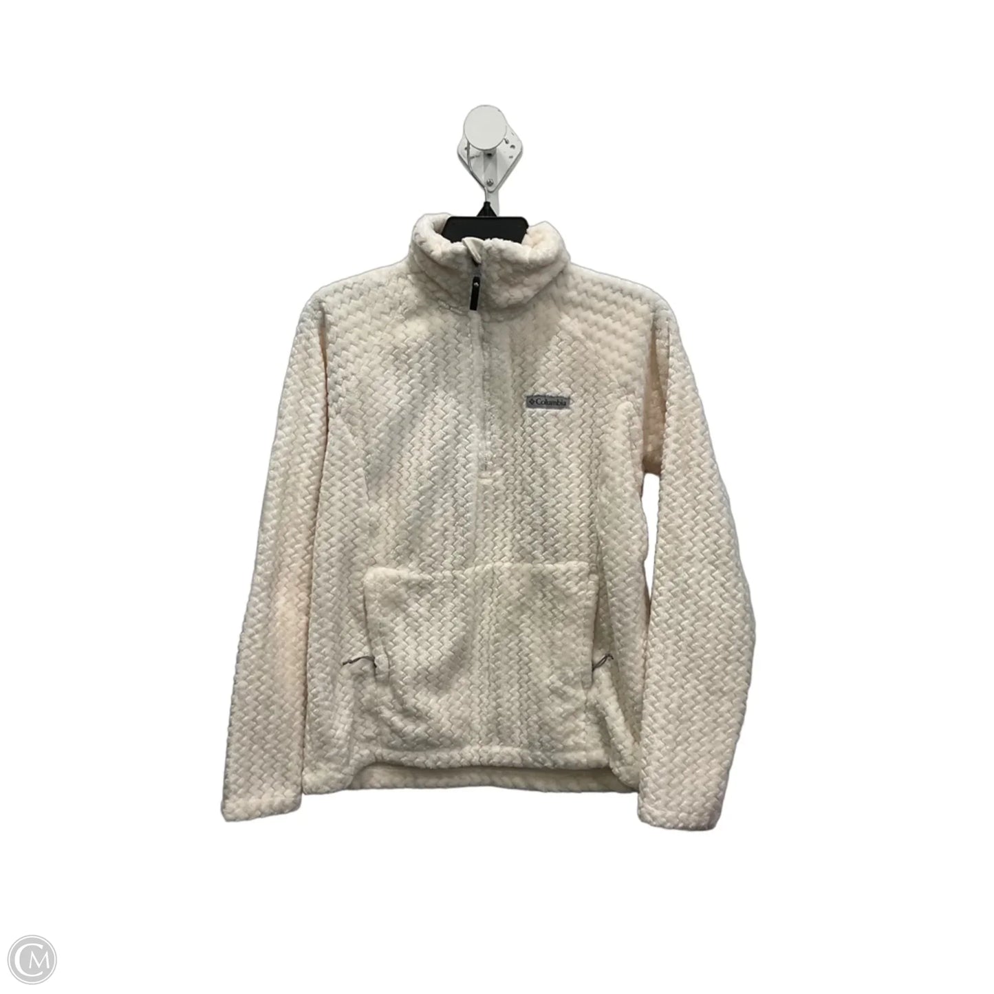 Sweatshirt Collar By Columbia In Cream, Size: Xs