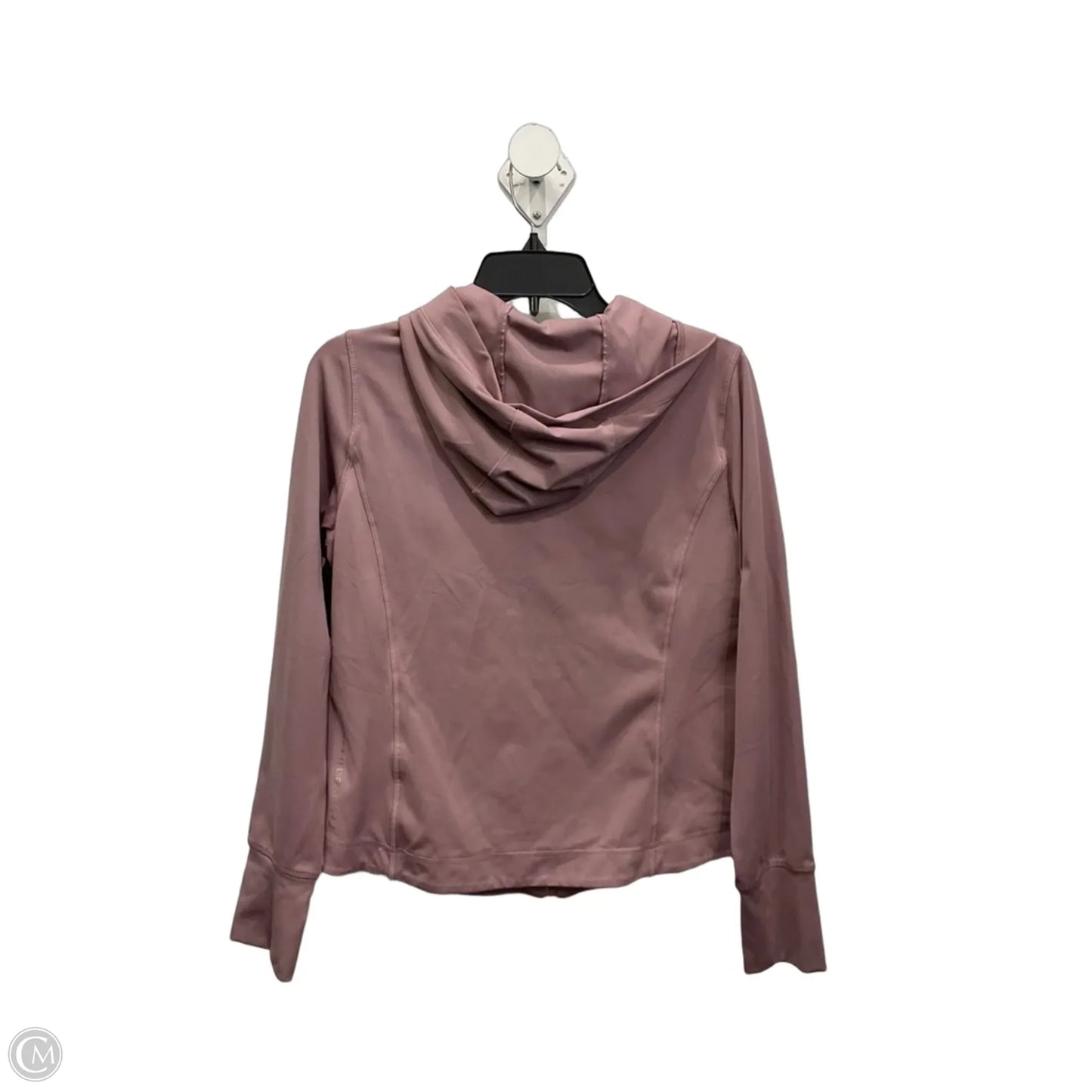 Athletic Jacket By Calvin Klein In Purple, Size: M