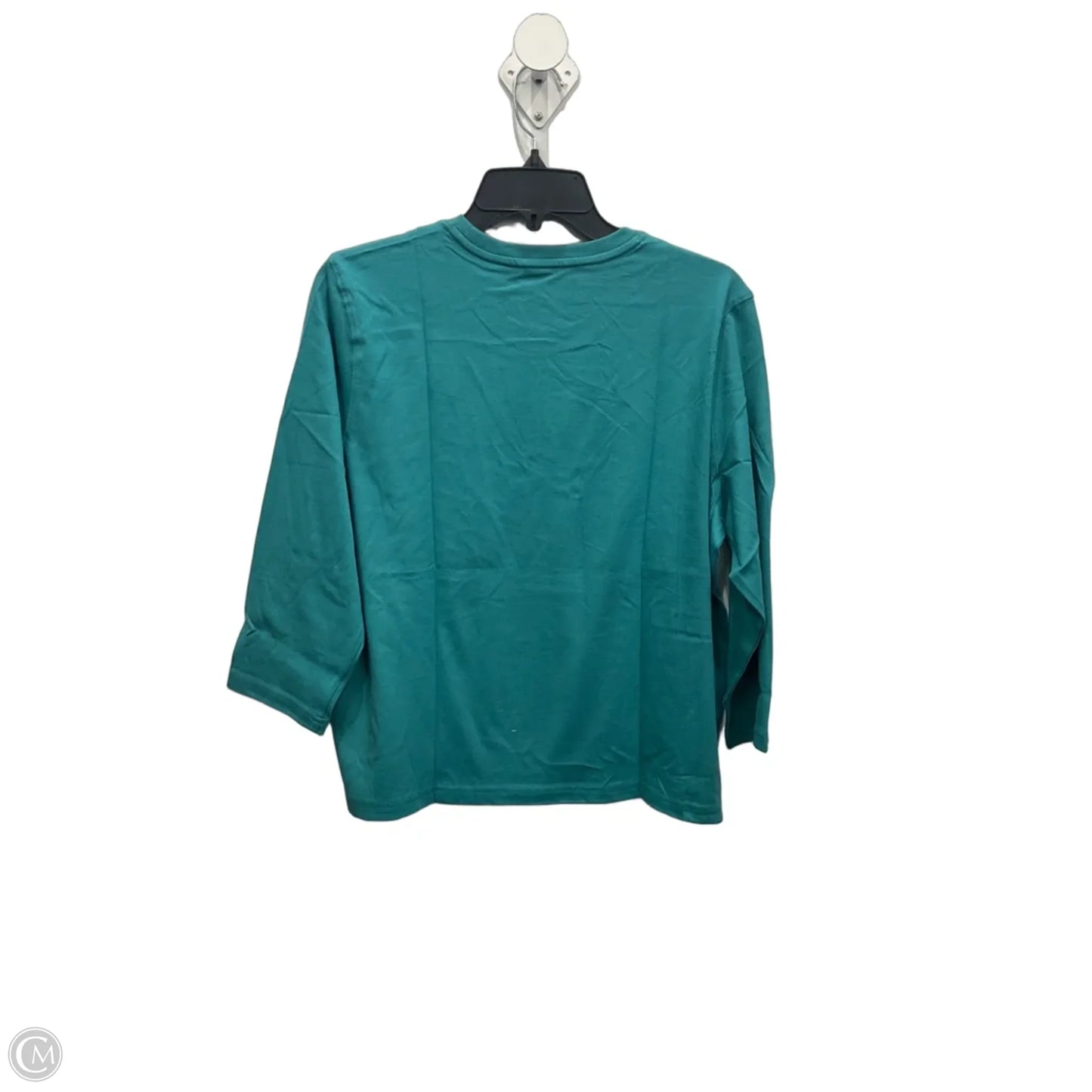 Top Long Sleeve By L.l. Bean In Blue, Size: M
