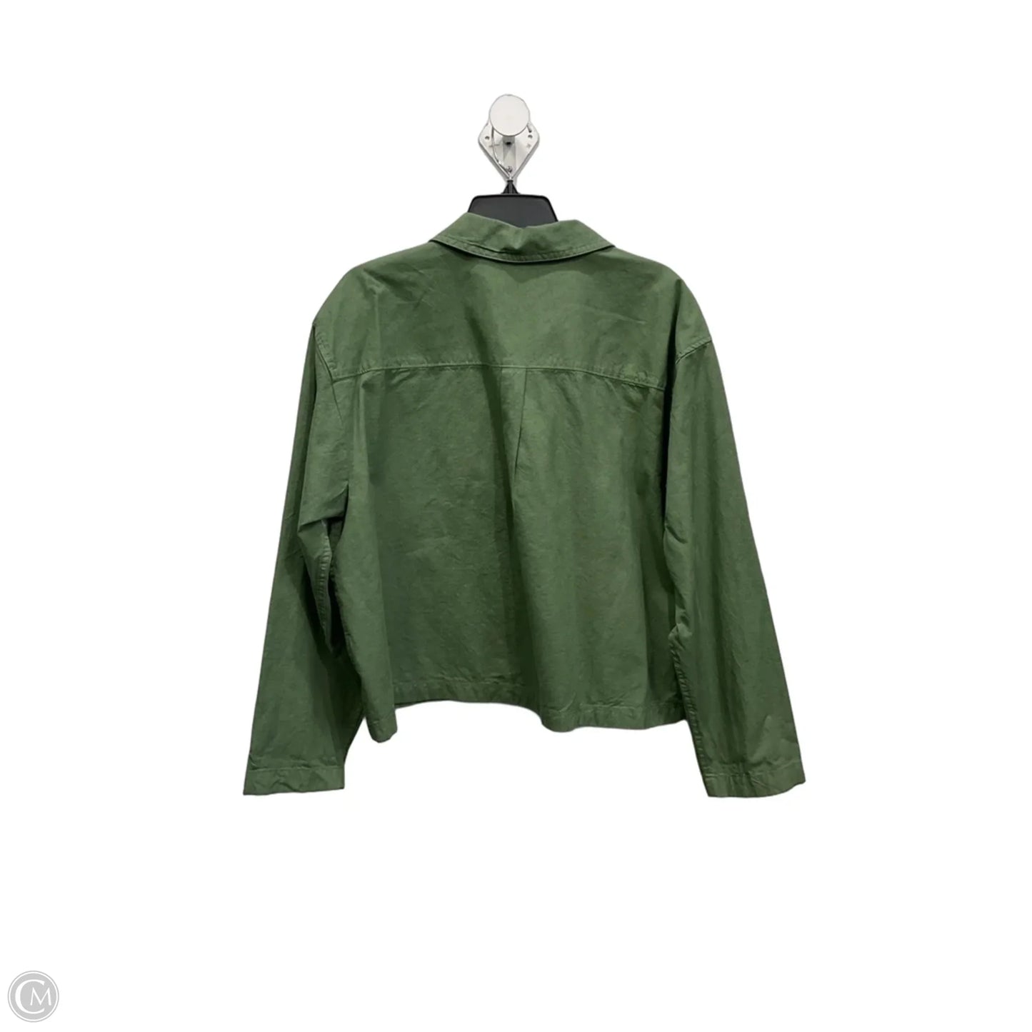 Top Long Sleeve By J. Crew In Green, Size: Xl