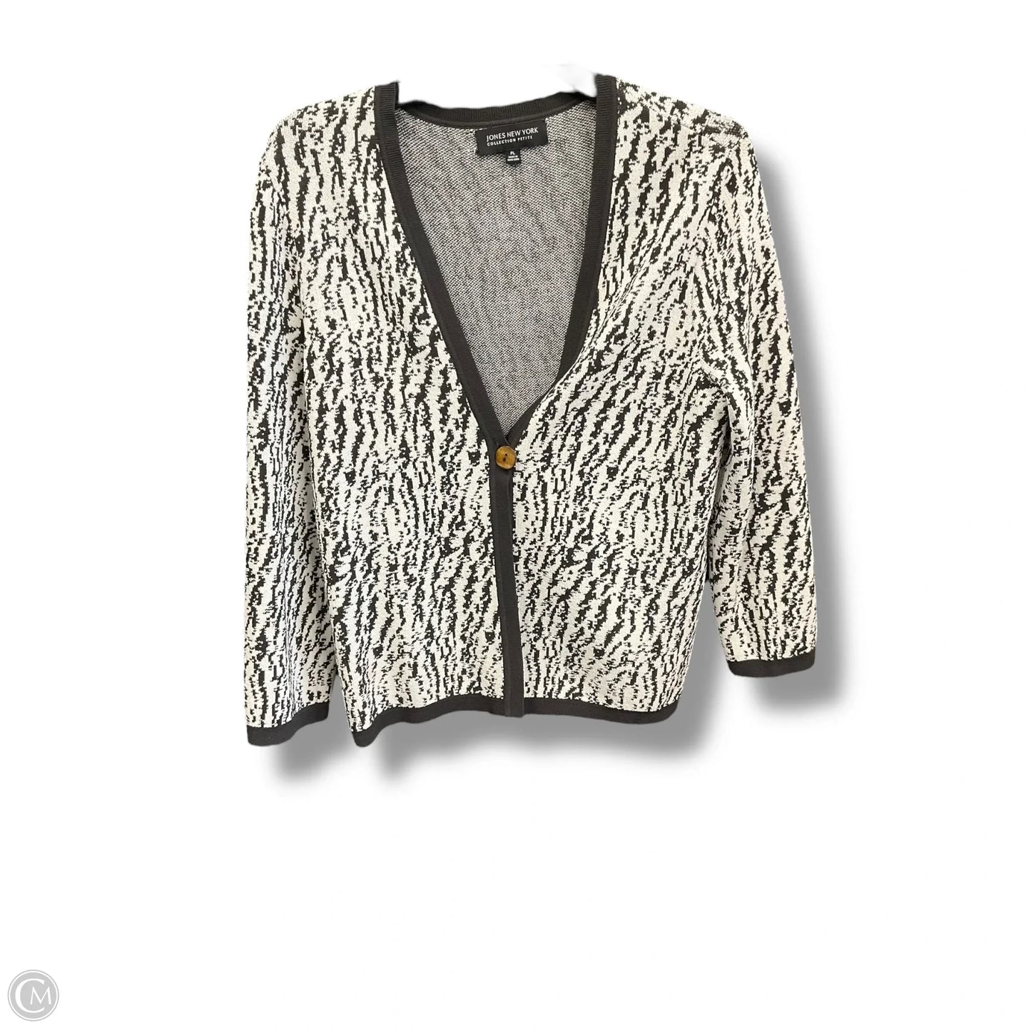 Cardigan By Jones New York In Multi-colored, Size: Lp