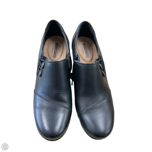 Shoes Heels Block By Clarks In Black, Size: 7.5