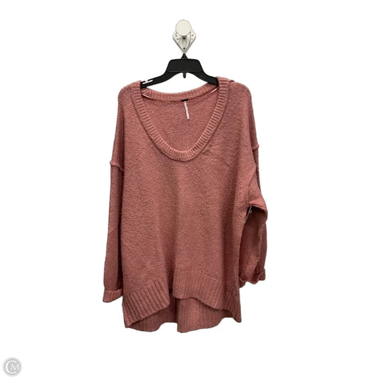 Sweater By Free People In Pink, Size: M