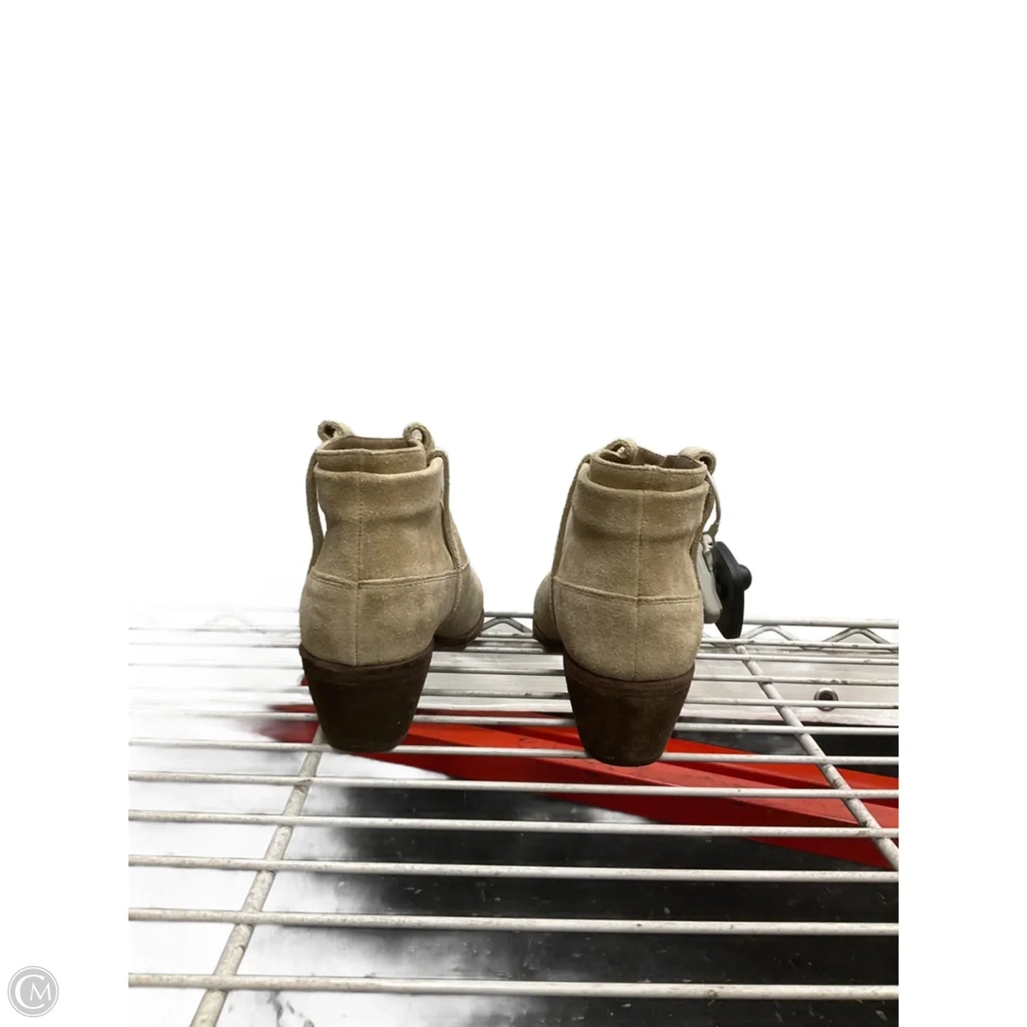 Boots Ankle Flats By Joie In Tan, Size: 6