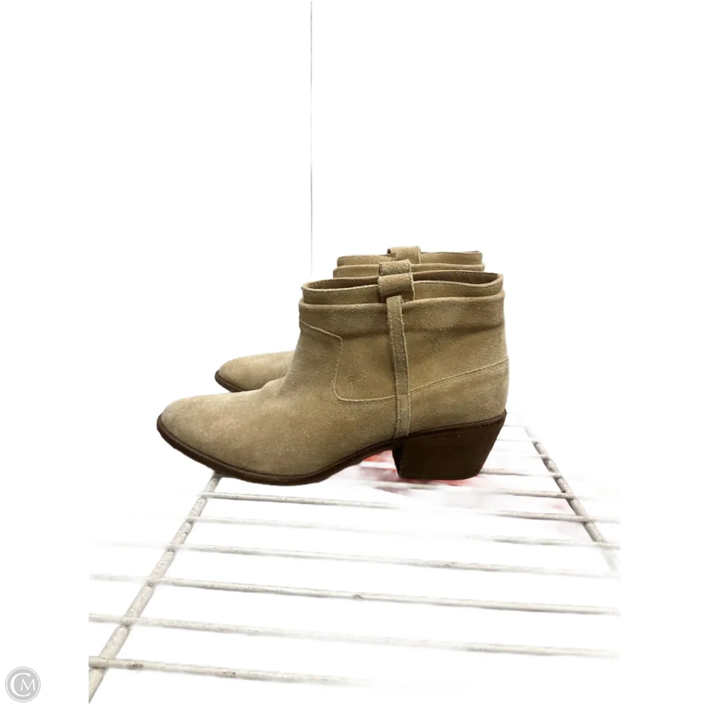 Boots Ankle Flats By Joie In Tan, Size: 6