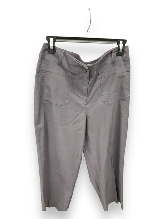 Pants Wide Leg By Nicole Miller In Grey, Size: 8