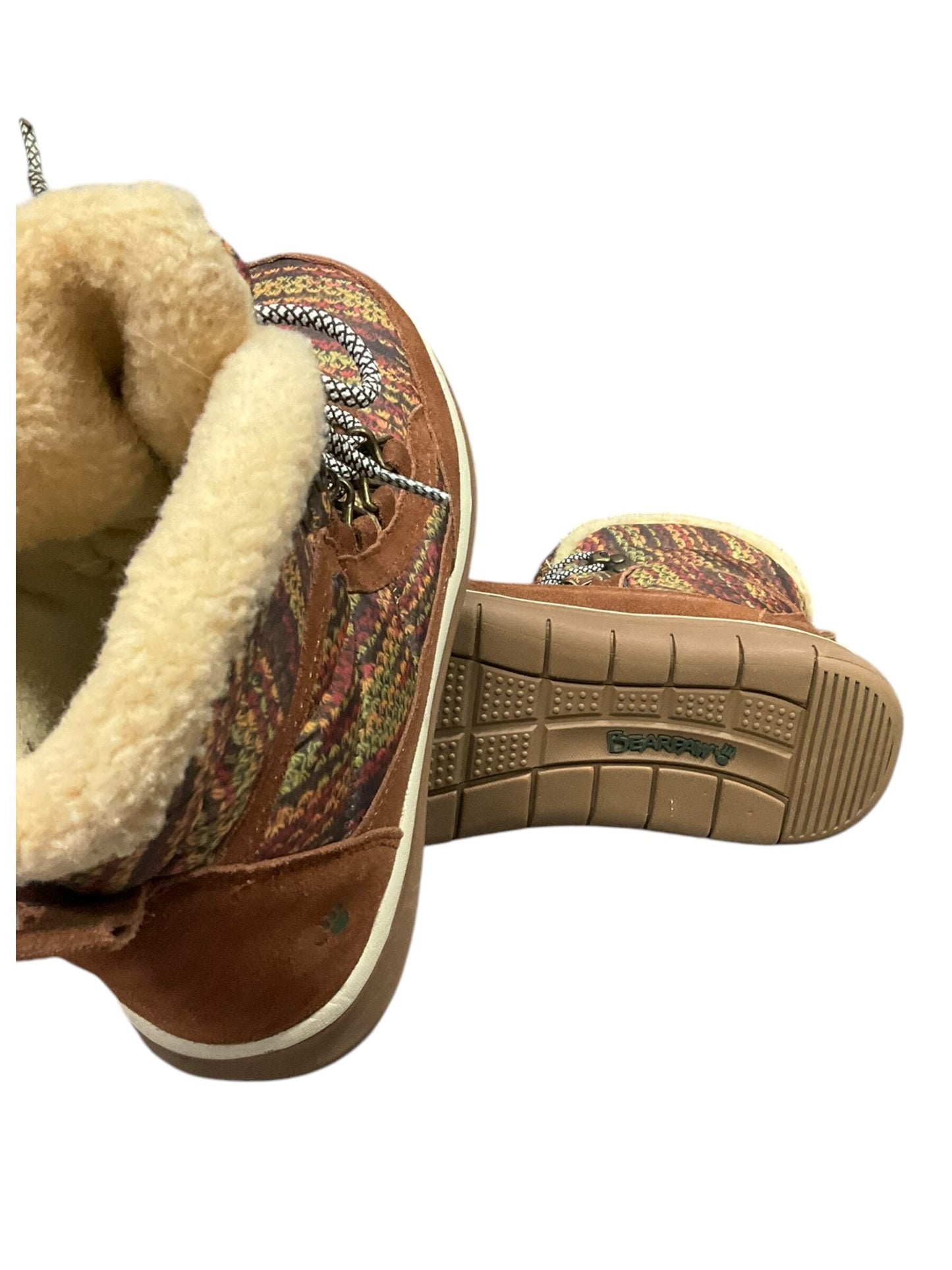 Boots Ankle Flats By Bearpaw  Size: 12