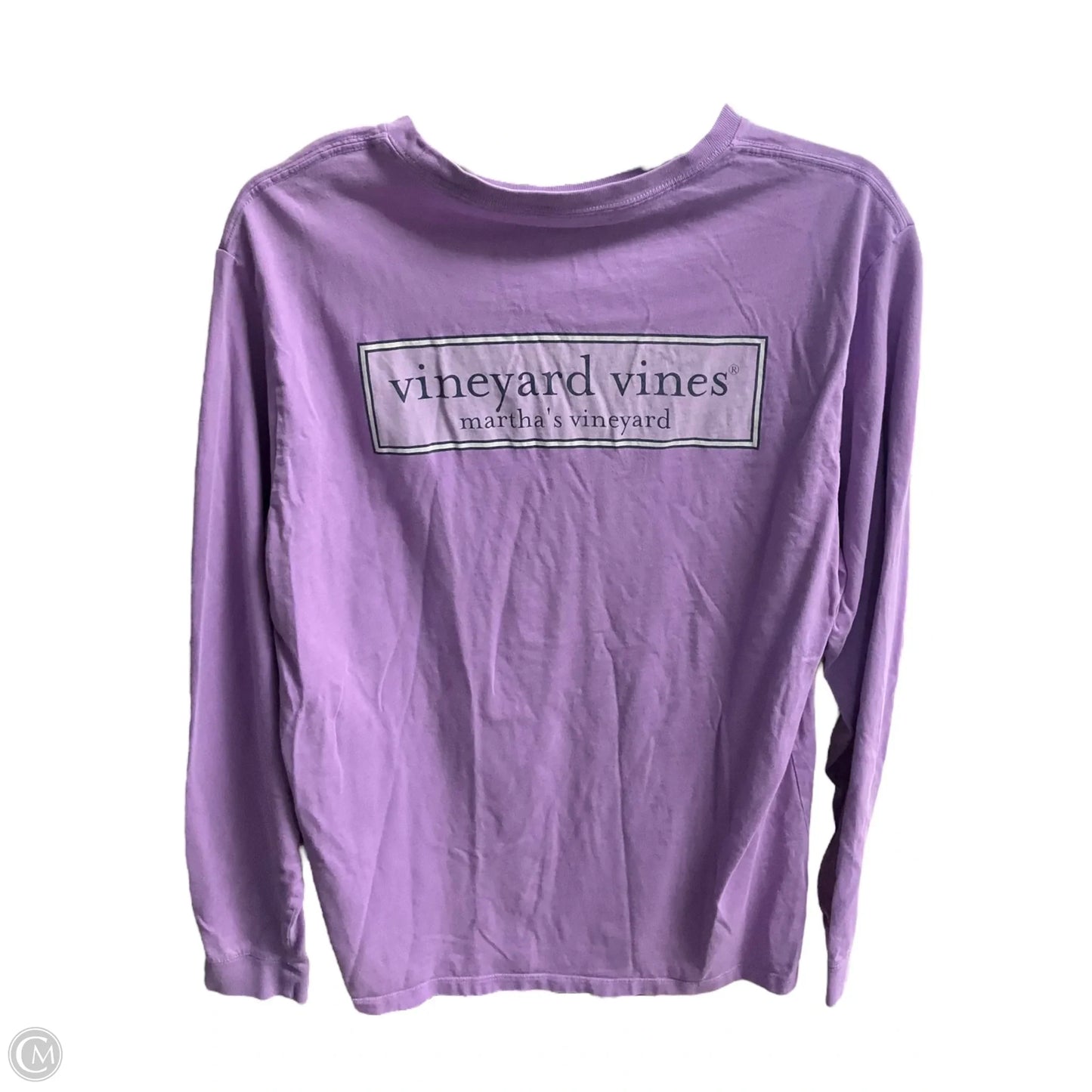 Top Long Sleeve By Vineyard Vines In Purple, Size: M