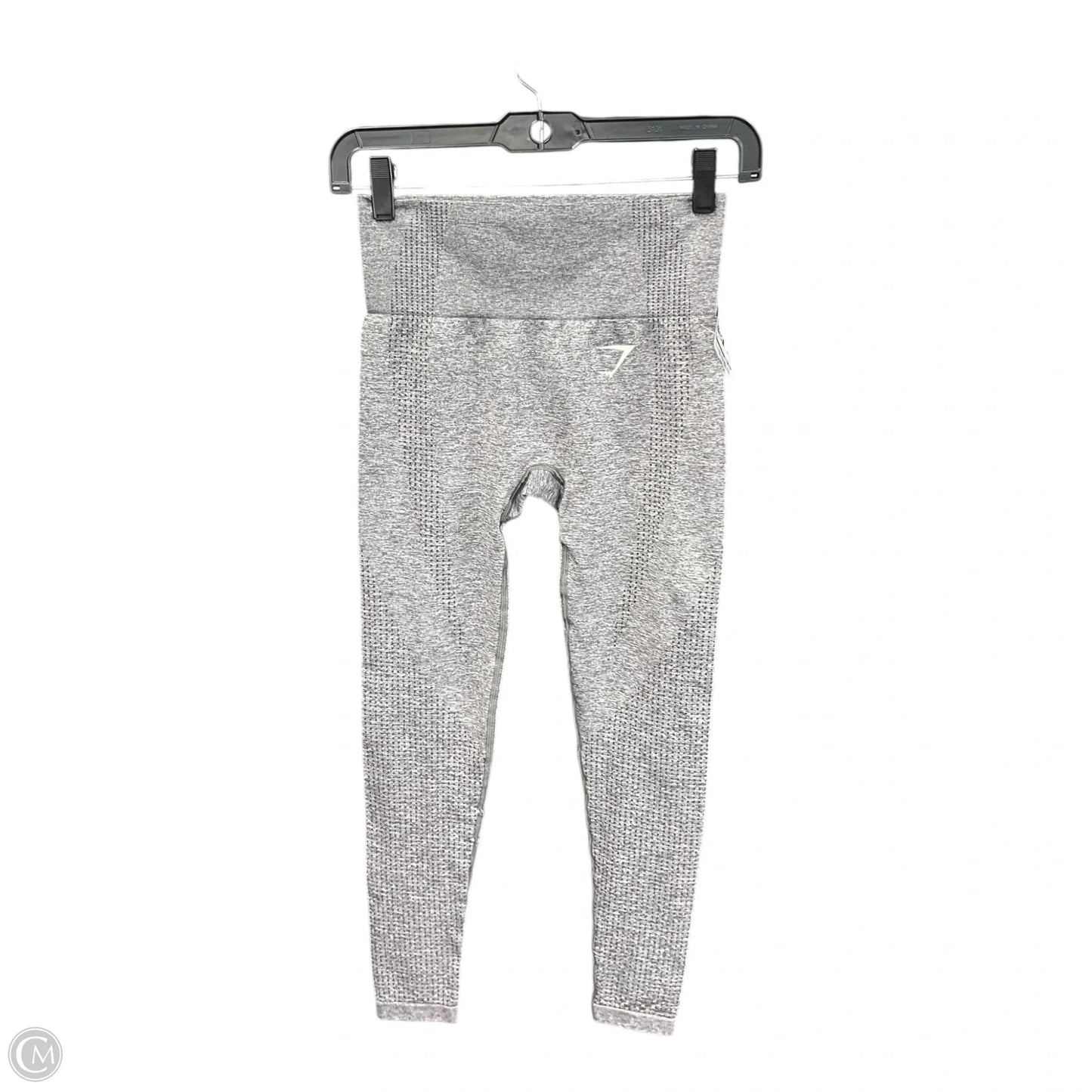 Athletic Leggings By Gym Shark In Grey, Size: Xs