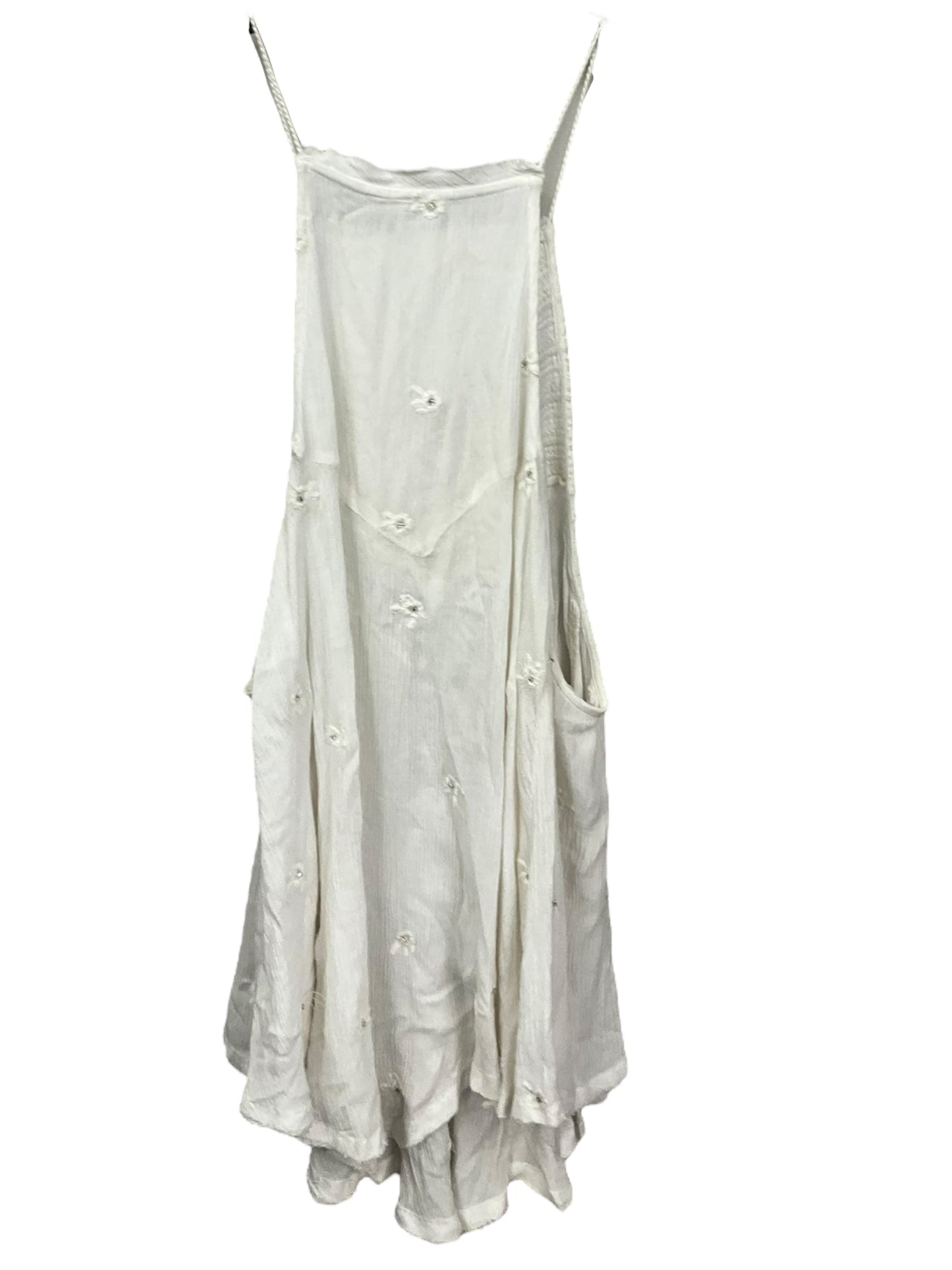 Cream Top Sleeveless Free People, Size L