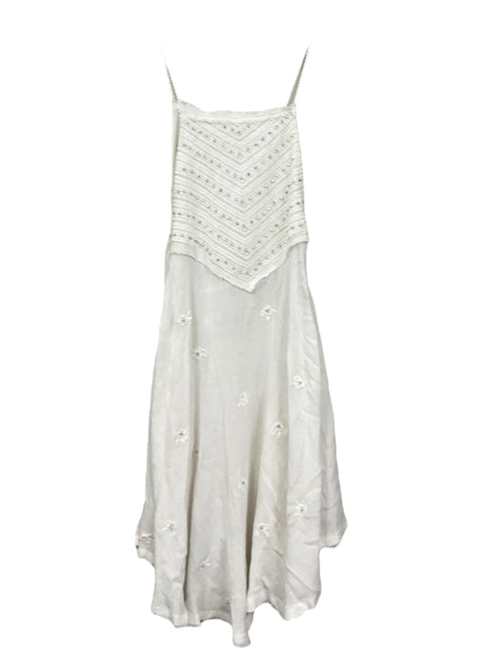 Cream Top Sleeveless Free People, Size L