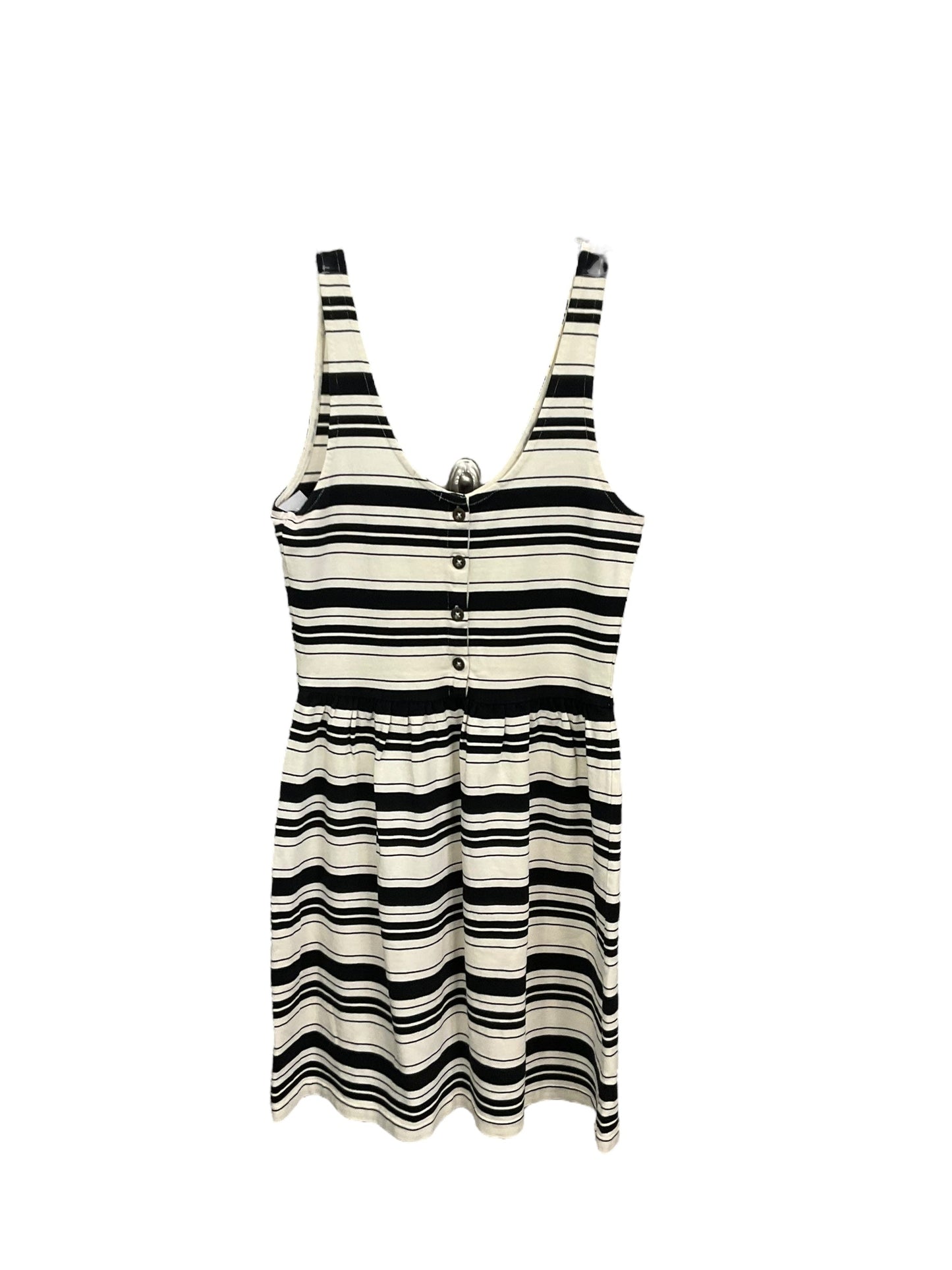 Dress Casual Midi By J. Crew In Striped Pattern, Size: S