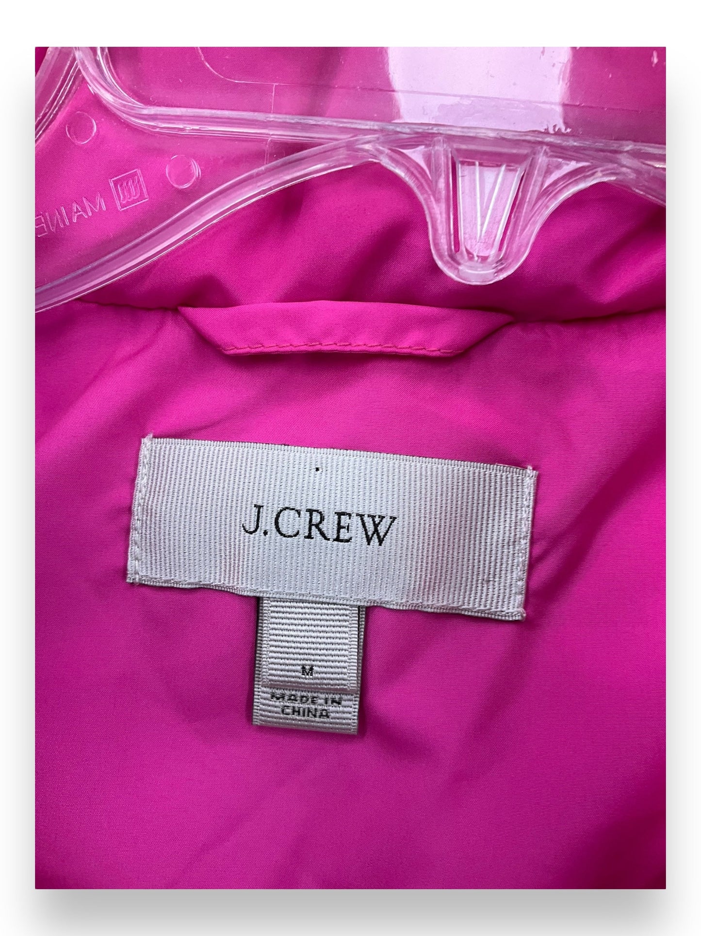 Vest Puffer & Quilted By J. Crew In Pink, Size: M