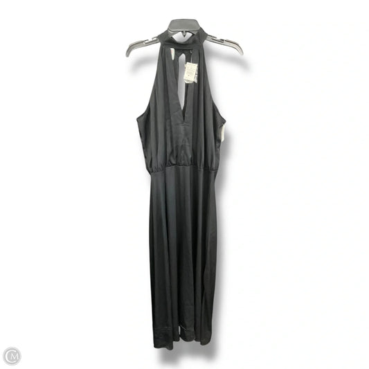 Dress Casual Maxi By Ashley Stewart In Black, Size: 12