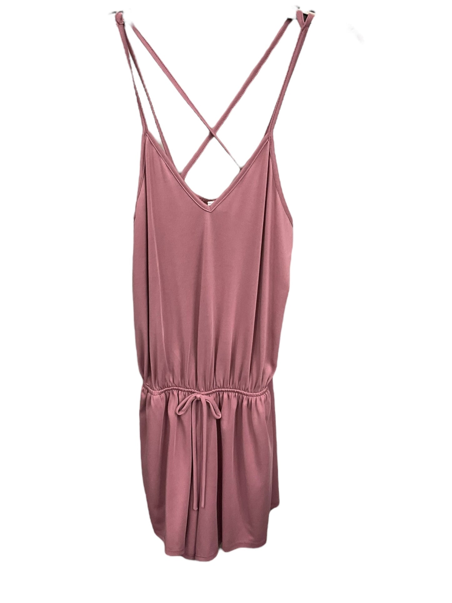 Pink Romper Clothes Mentor, Size Xs