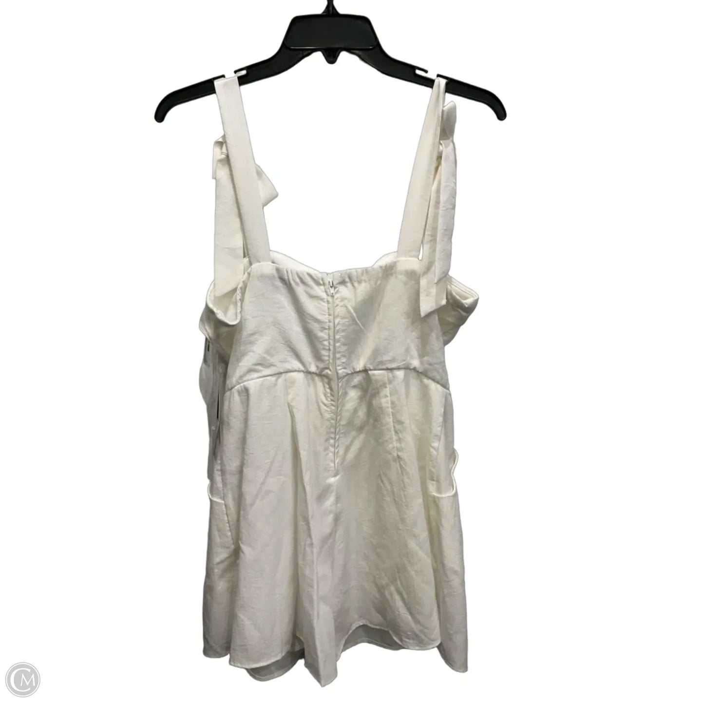 Romper By Trixxi In White, Size: L