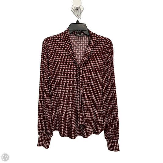 Top Long Sleeve By Adrianna Papell In Multi-colored, Size: S