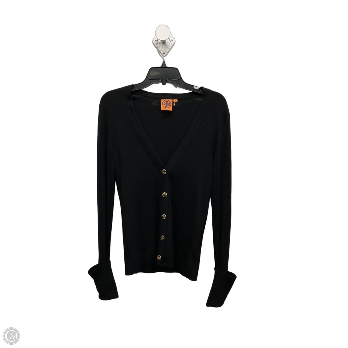 Cardigan Designer By Tory Burch In Black, Size: Xl