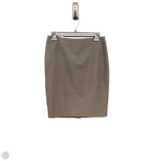 Skirt Midi By Ann Taylor In Brown, Size: 4