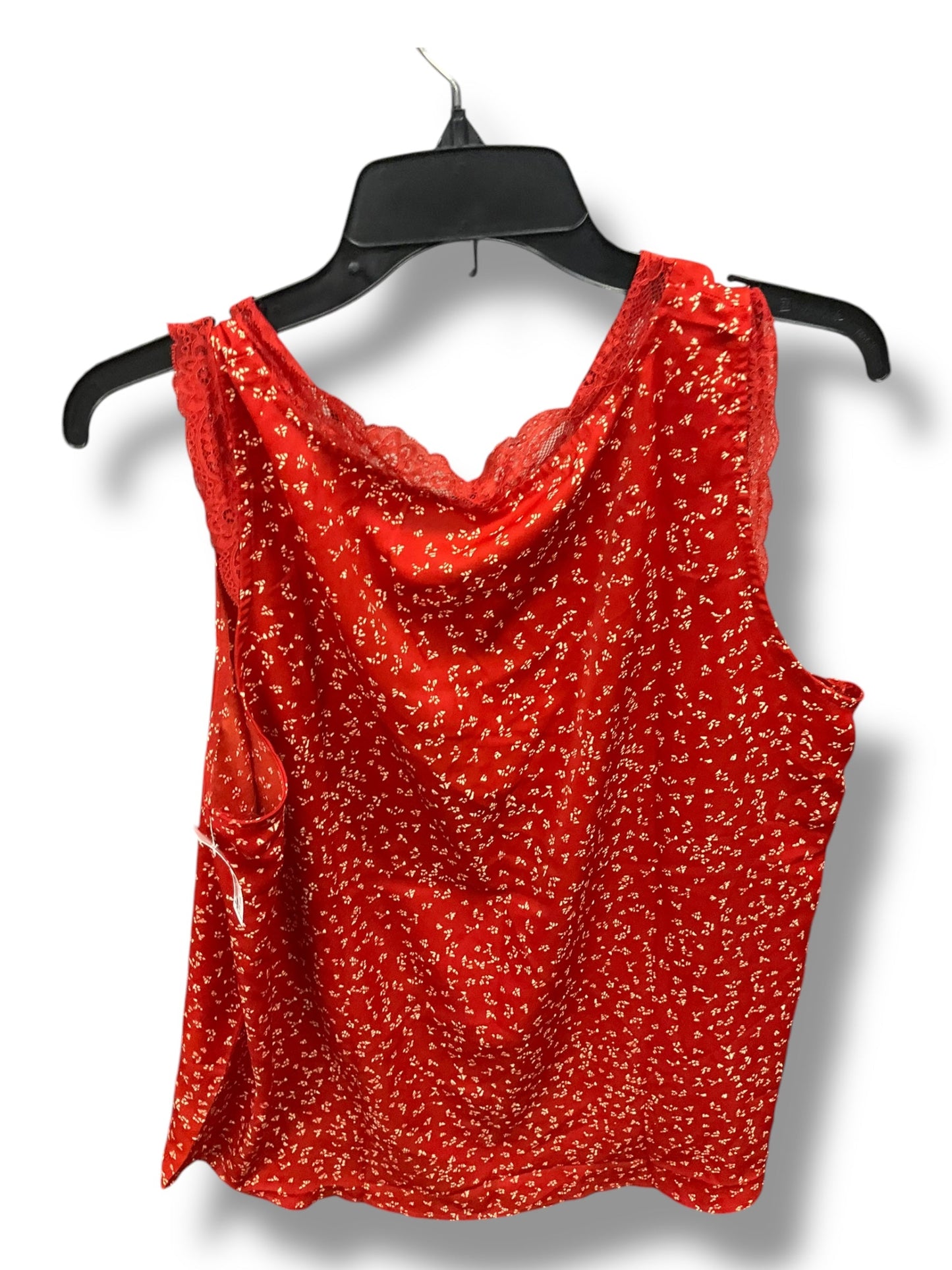 Top Sleeveless By Clothes Mentor In Red, Size: 2x