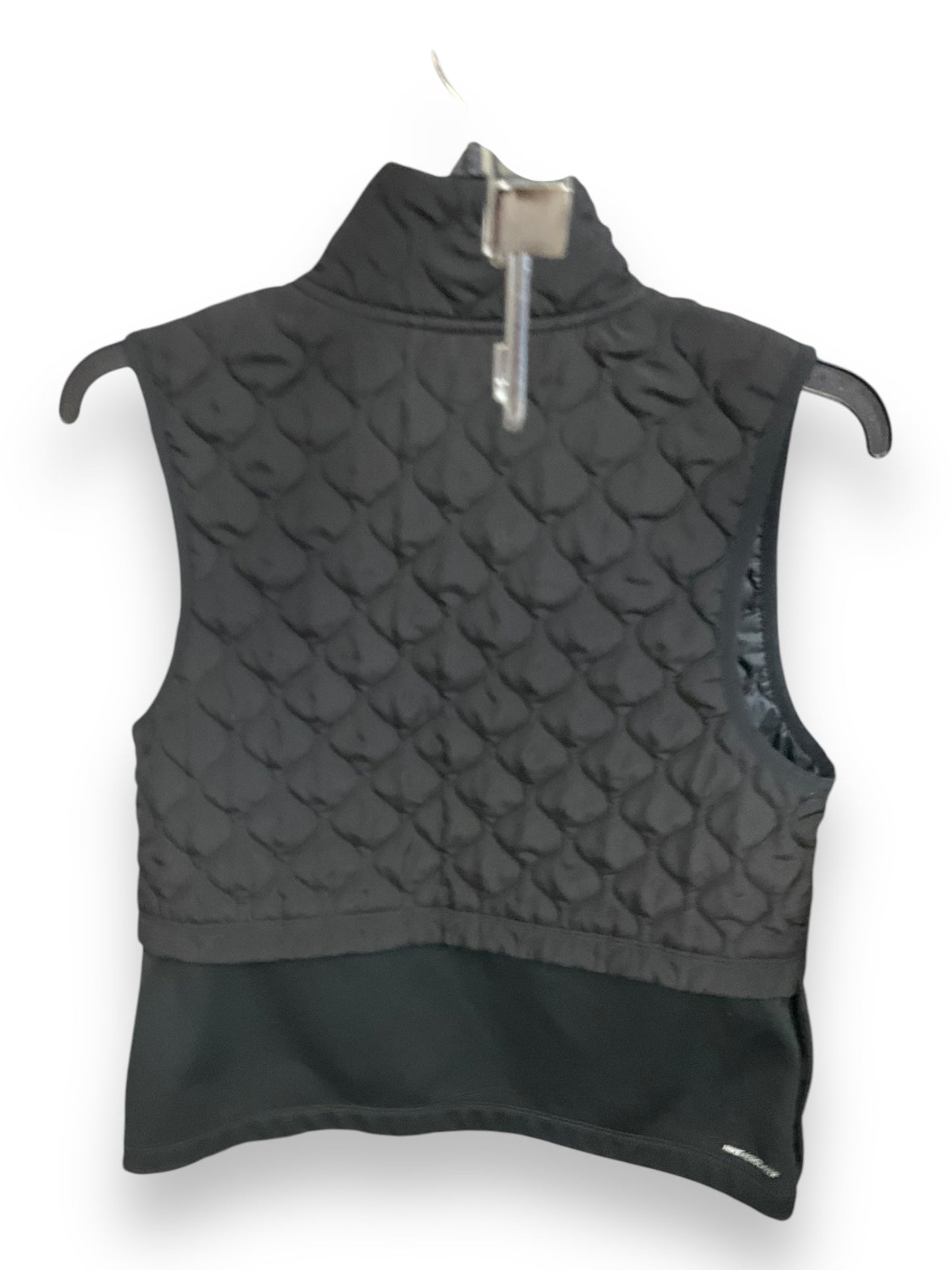 Vest Puffer & Quilted By Nike In Black, Size: S