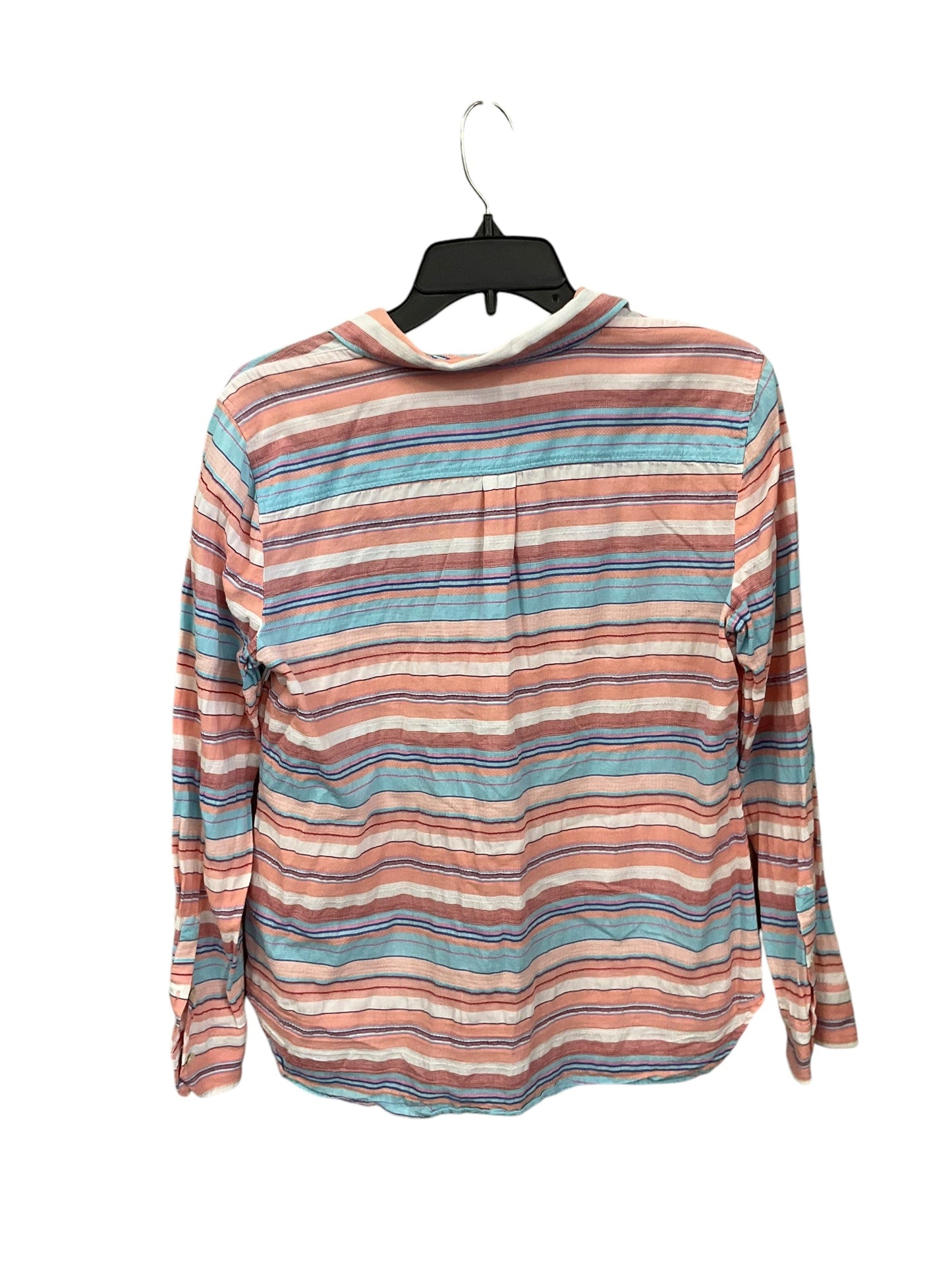 Top Long Sleeve Basic By Talbots In Multi-colored, Size: M