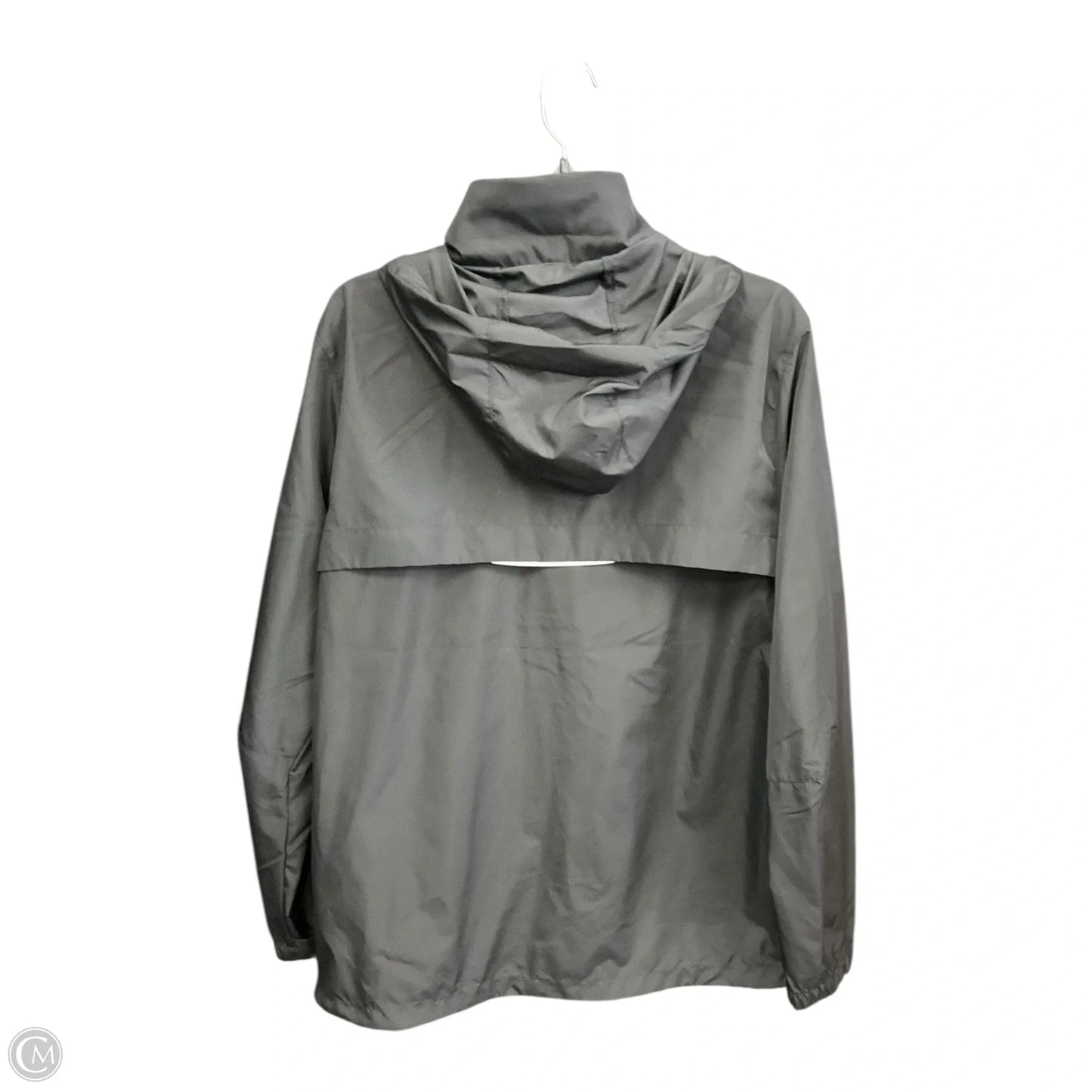 Jacket Windbreaker By Clothes Mentor In Black, Size: 2x