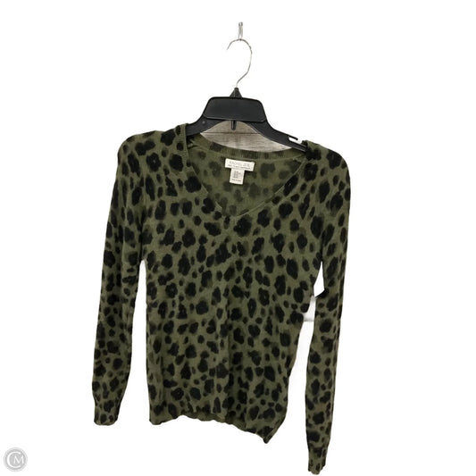 Sweater By Rachel Zoe In Black & Green, Size: Xs