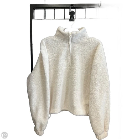 Athletic Fleece By Clothes Mentor In Cream, Size: Xs