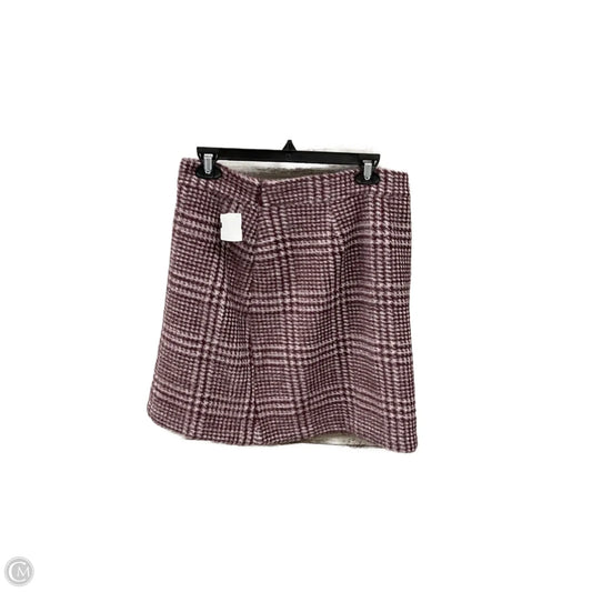 Skirt Midi By Maeve In Red & White, Size: M