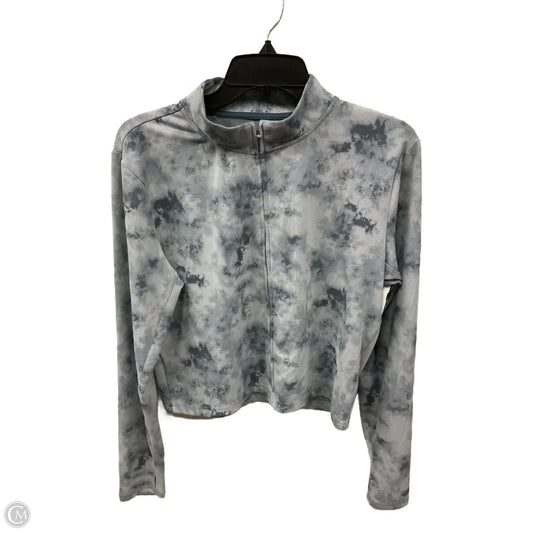 Athletic Jacket By Clothes Mentor In Blue, Size: Xl