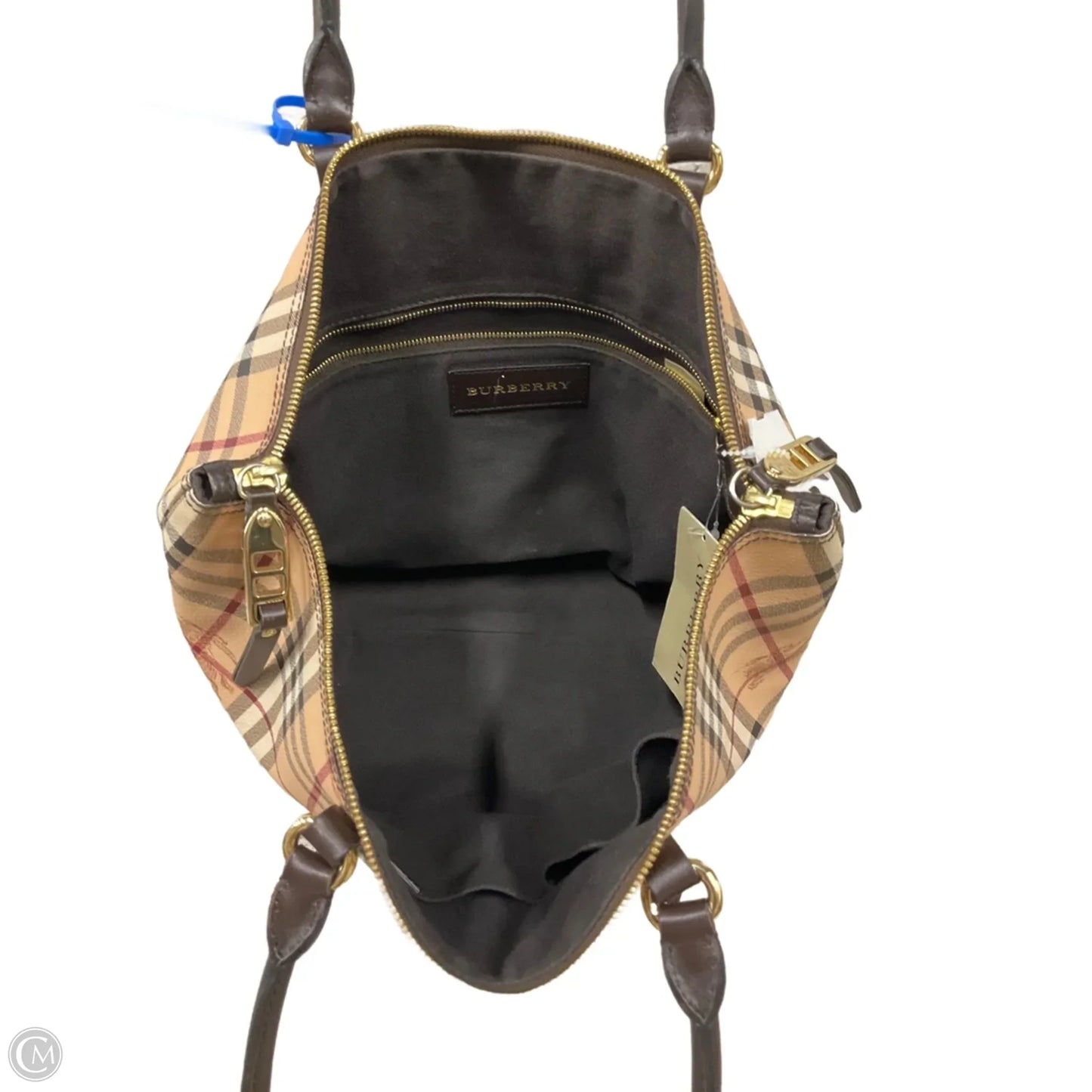 Tote Luxury Designer By Burberry, Size: Large