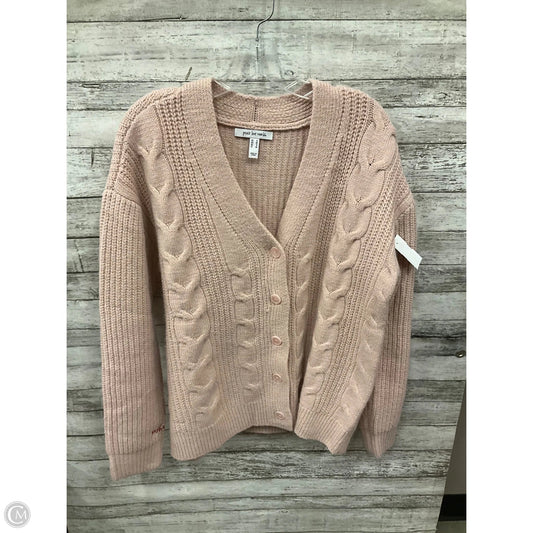 Cardigan By Peace Love World In Pink, Size: S