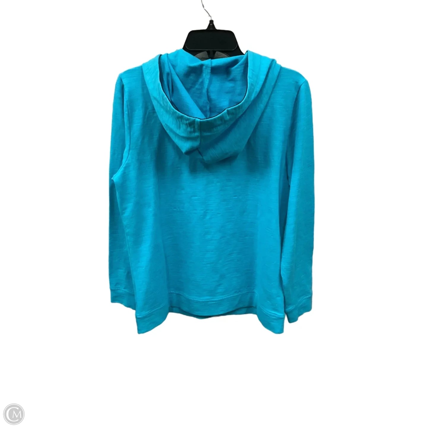 Athletic Jacket By D&co. In Blue, Size: S