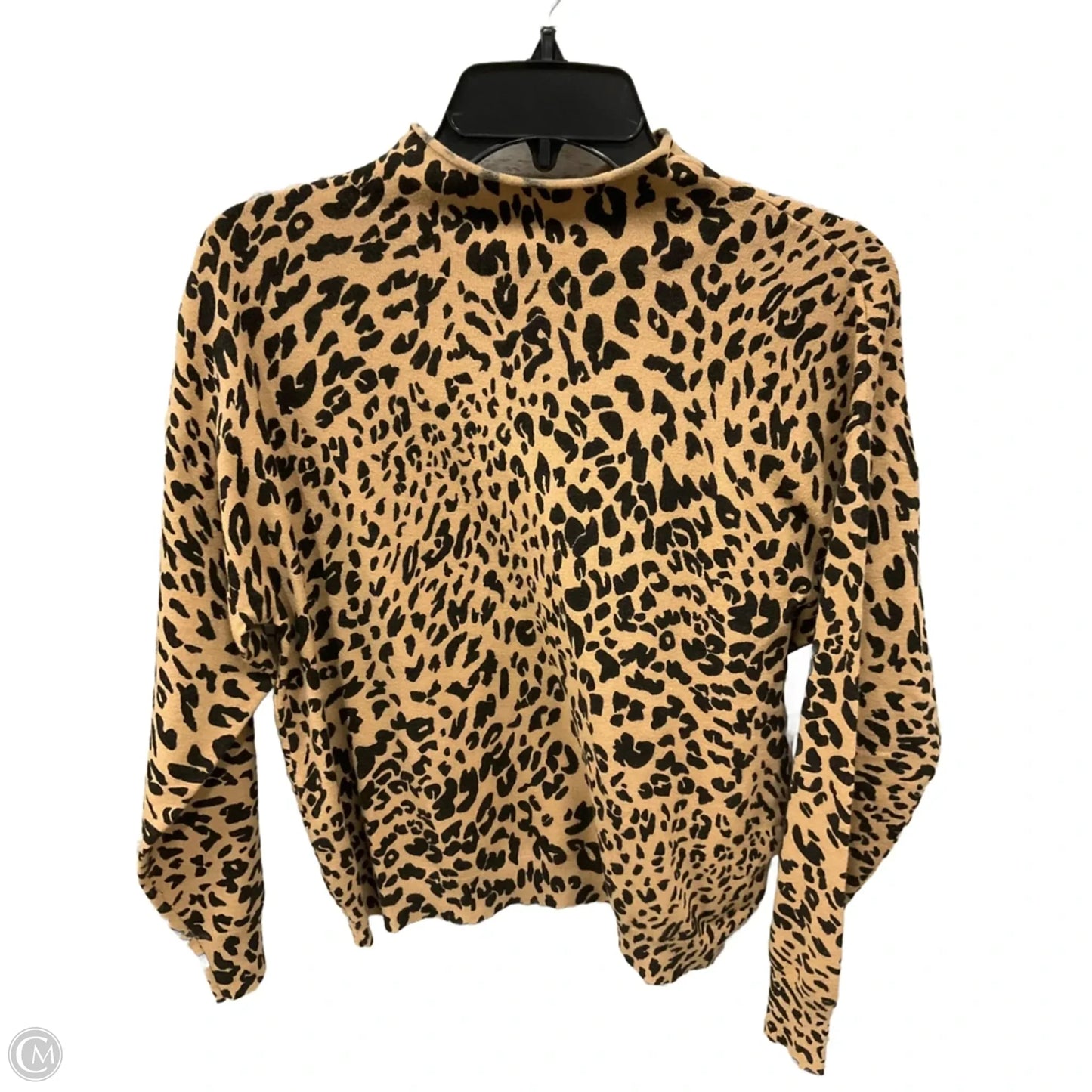 Top Long Sleeve By Tribal In Animal Print, Size: Sp